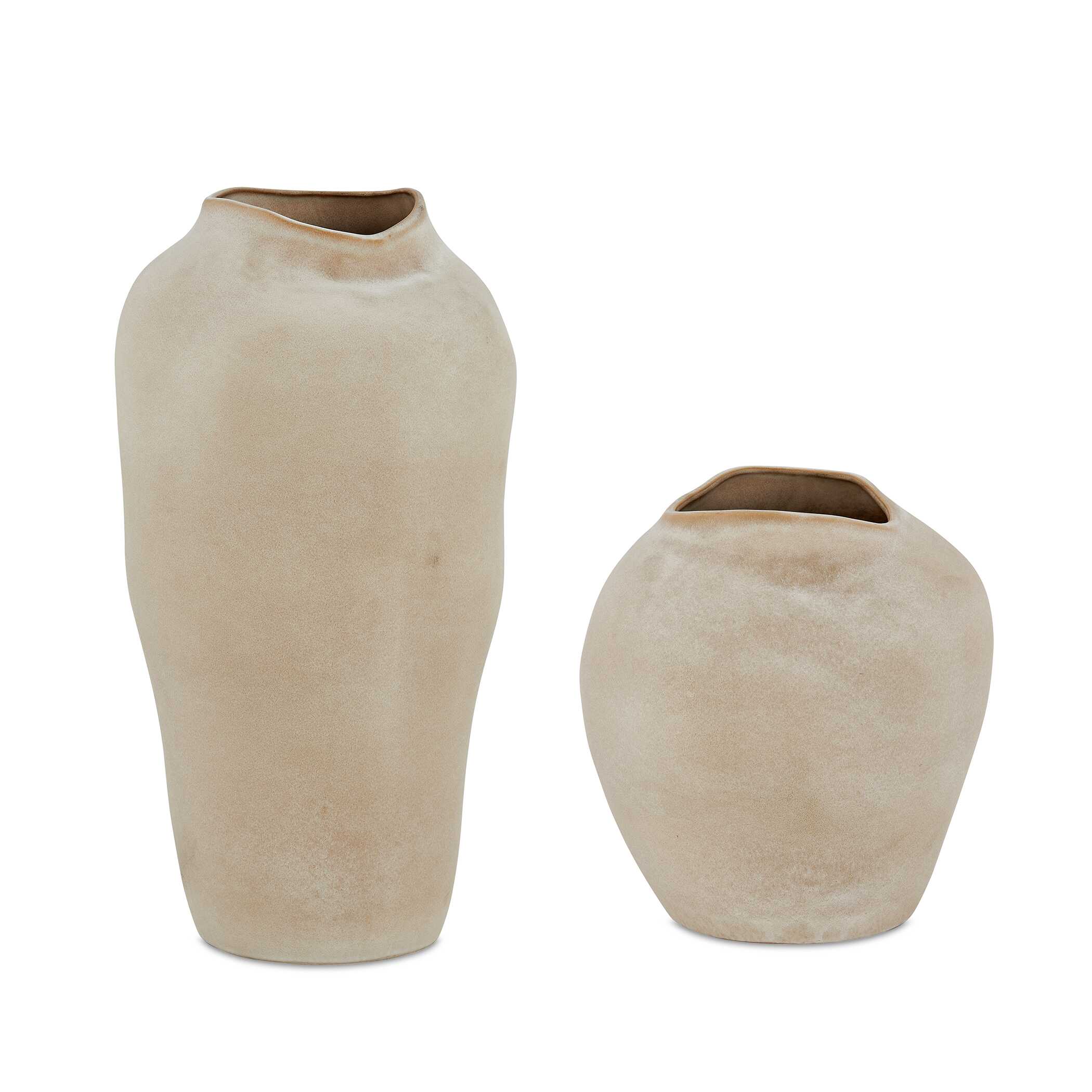 Uttermost Shadow Play Indoor-Outdoor Vases - Set of 2