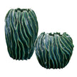 Uttermost Veridian Ridge Indoor-Outdoor Vases - Set of 2