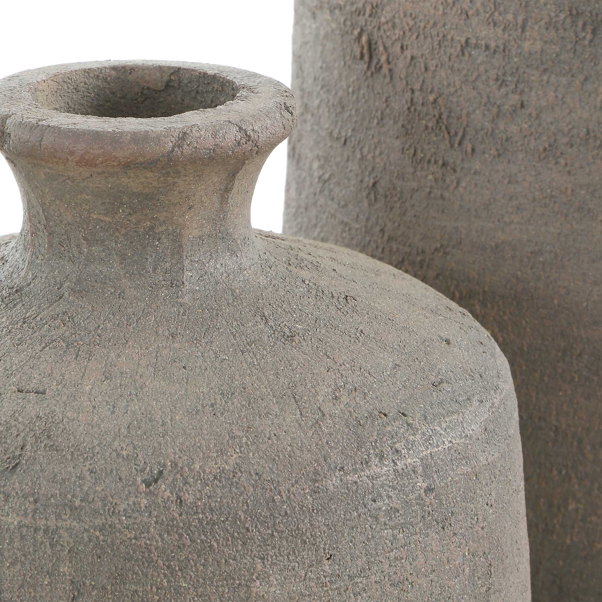 Uttermost Terrene Clay Vases - Set of 2