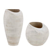 Uttermost Inara Indoor-Outdoor White Vases - Set of 2