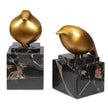 Uttermost Golden Finch Bird Figurines - Set of 2