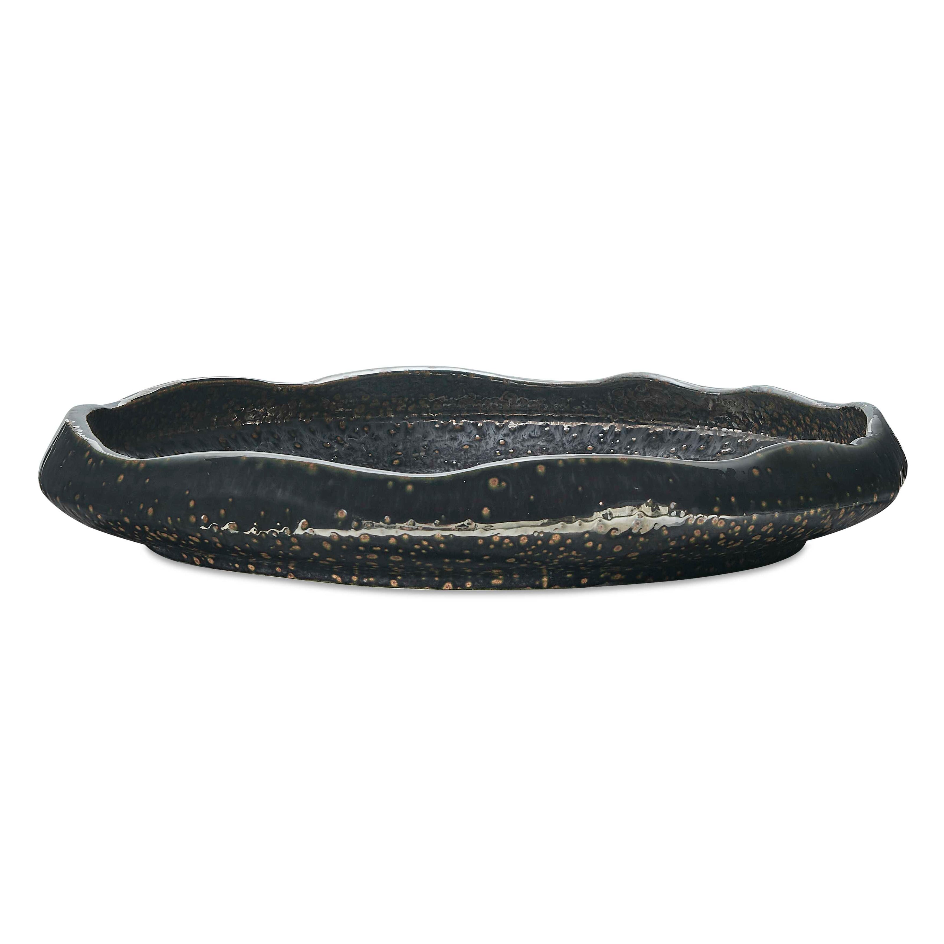 Uttermost Stardust Ripple Indoor-Outdoor Bowl