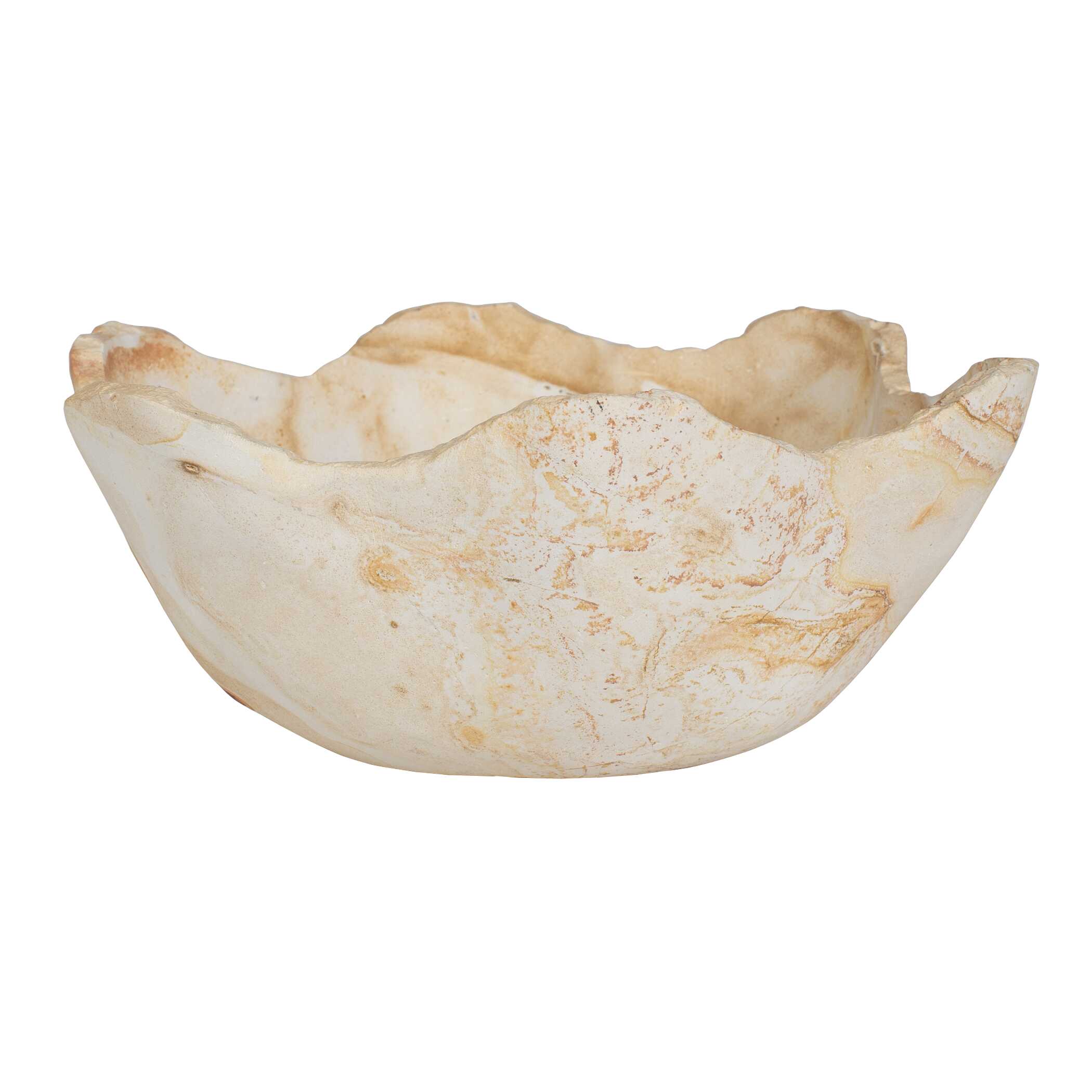 Uttermost Sahara Bloom Indoor-Outdoor Stone Bowl