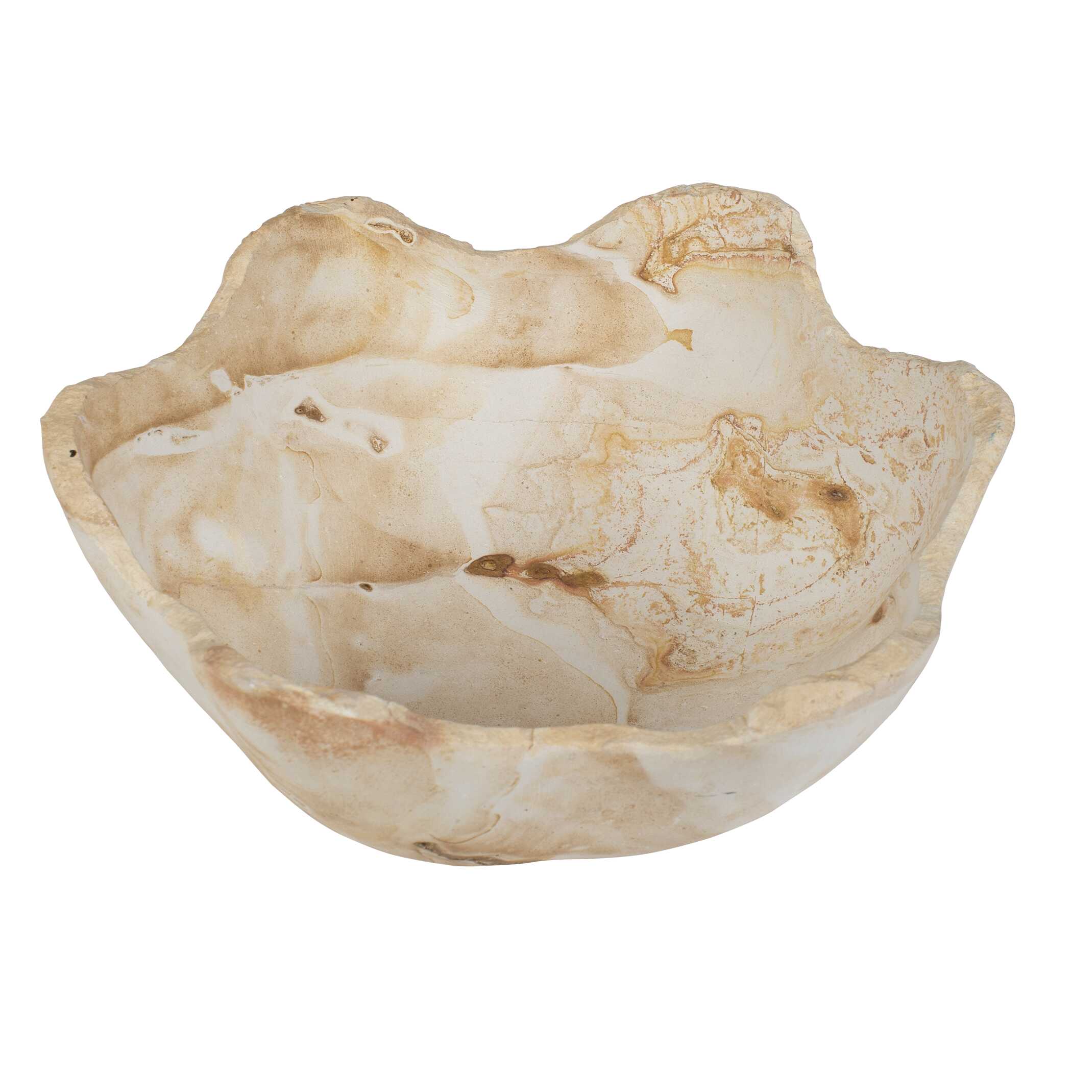 Uttermost Sahara Bloom Indoor-Outdoor Stone Bowl