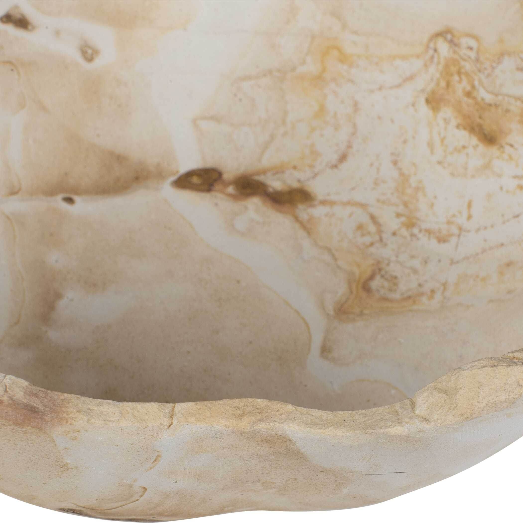 Uttermost Sahara Bloom Indoor-Outdoor Stone Bowl