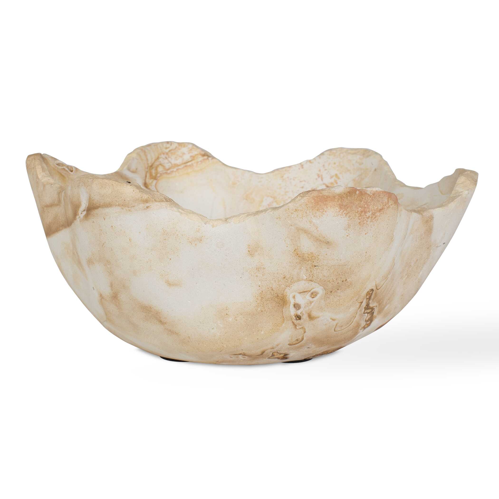 Uttermost Sahara Bloom Indoor-Outdoor Stone Bowl