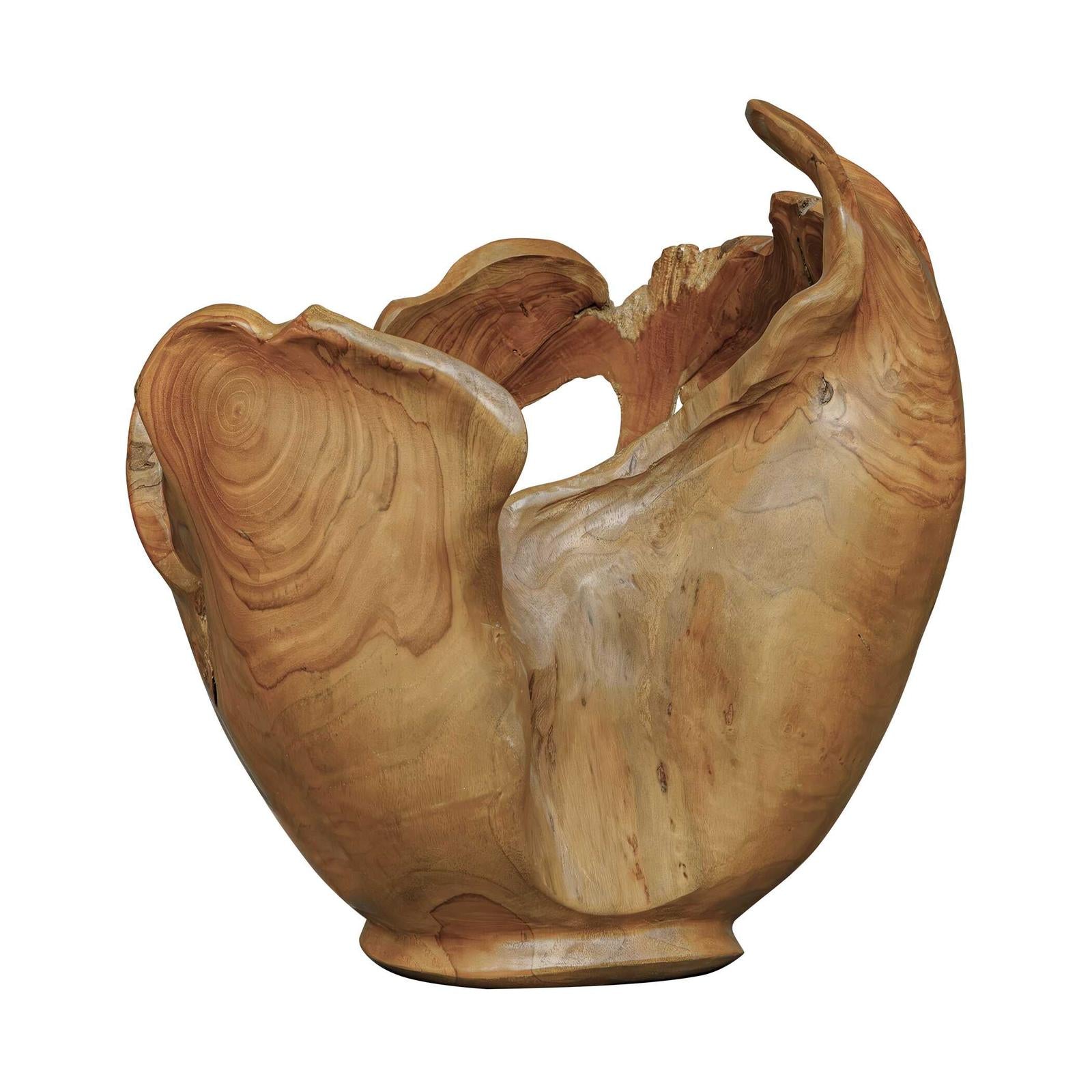 Uttermost Arbor Crest Indoor-Outdoor Teak Bowl