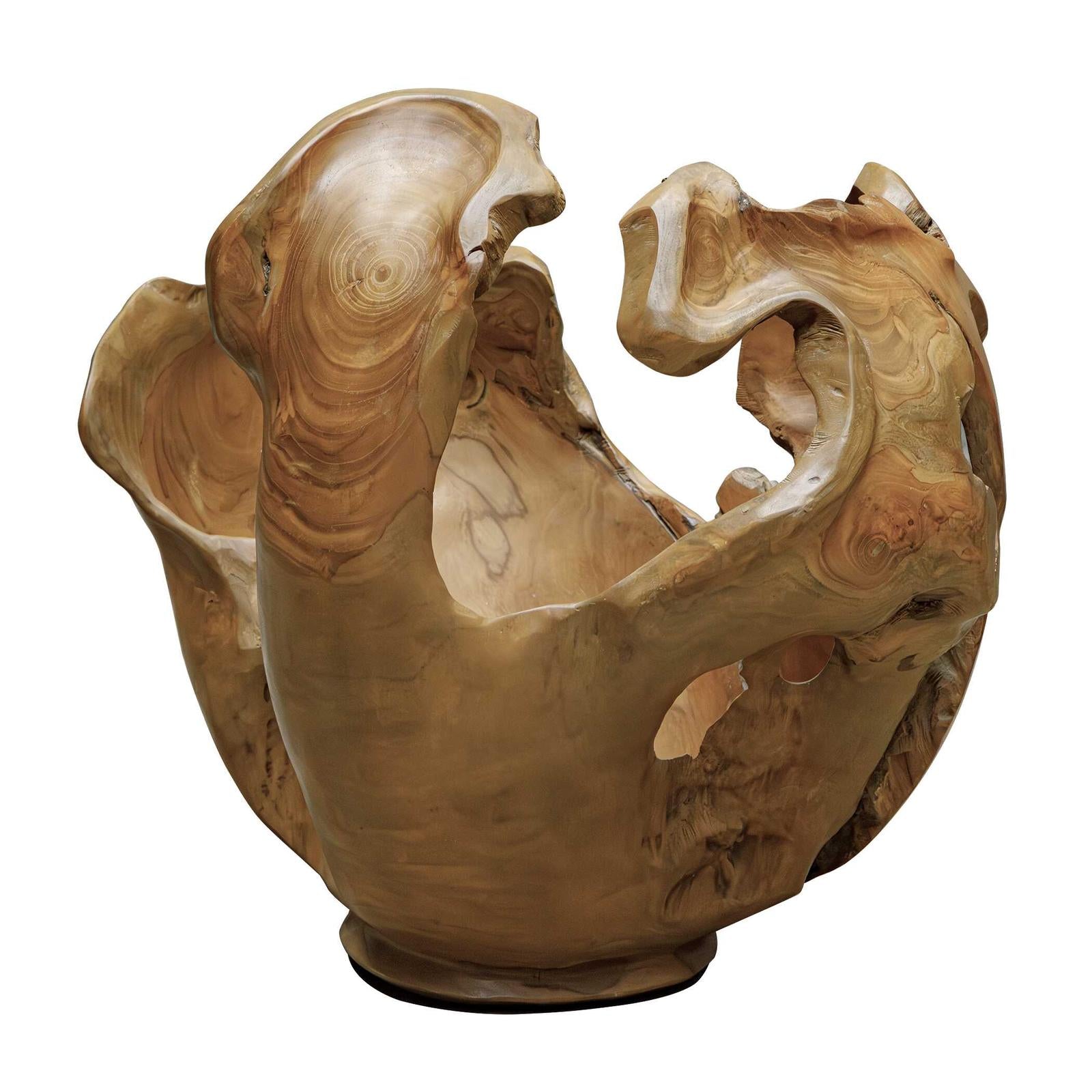 Uttermost Arbor Crest Indoor-Outdoor Teak Bowl