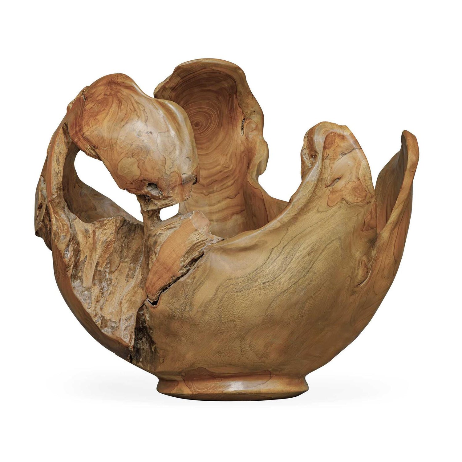 Uttermost Arbor Crest Indoor-Outdoor Teak Bowl