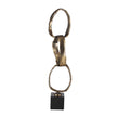 Uttermost Loopform Brass Ring Sculpture