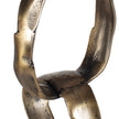 Uttermost Loopform Brass Ring Sculpture