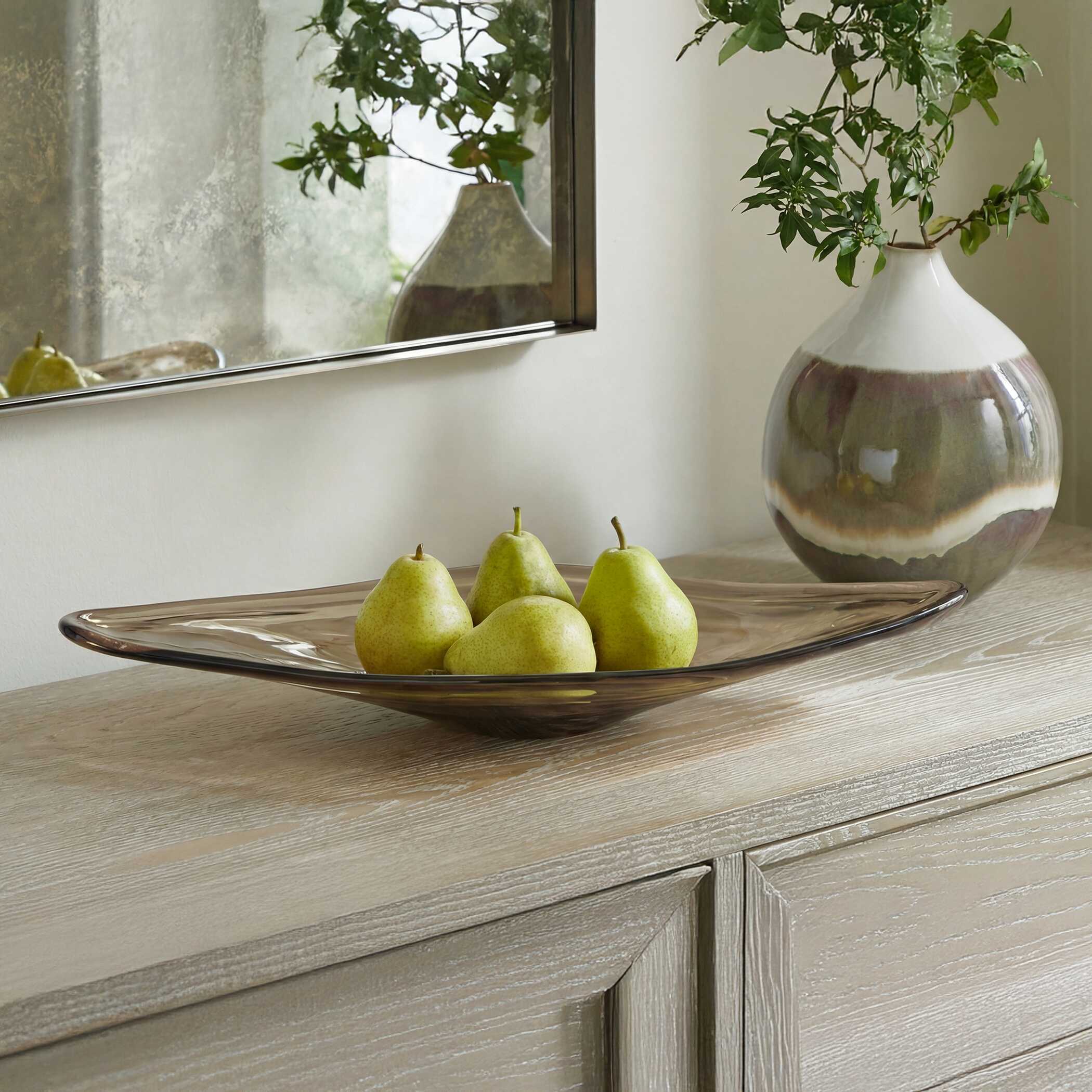 Uttermost Soluna Indoor-Outdoor Glass Bowl