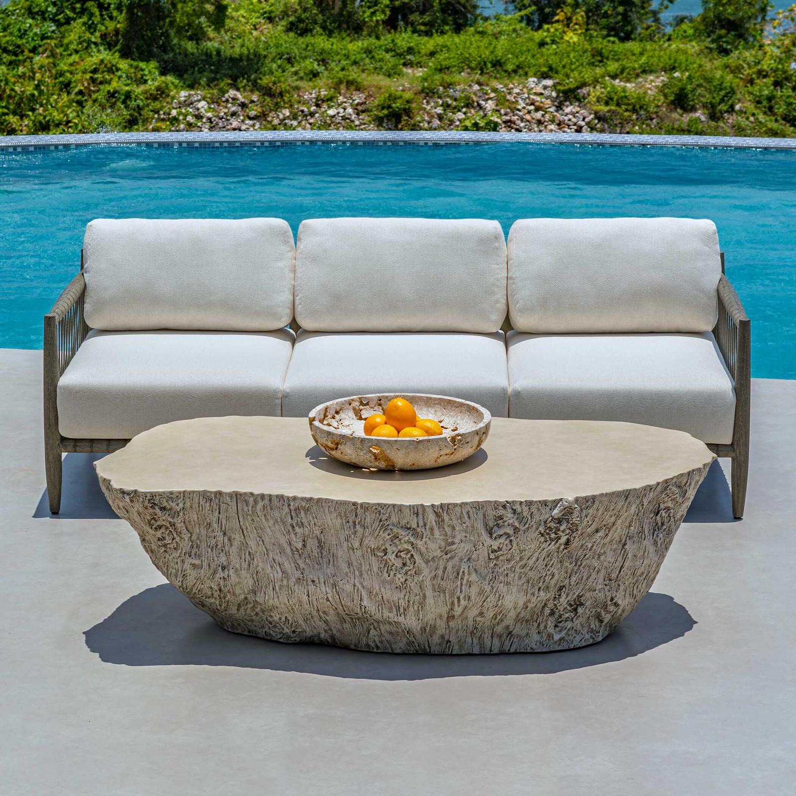 Uttermost Quarried Stone Indoor-Outdoor Bowl