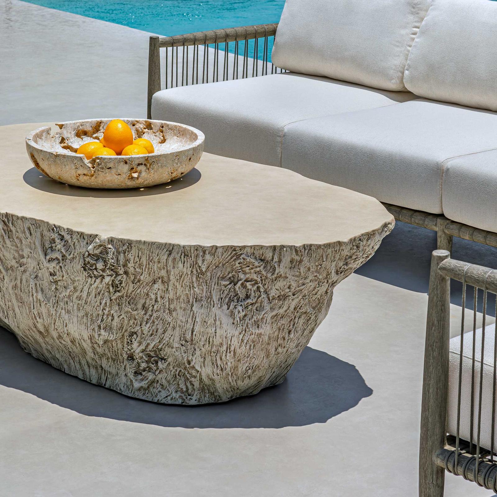 Uttermost Quarried Stone Indoor-Outdoor Bowl