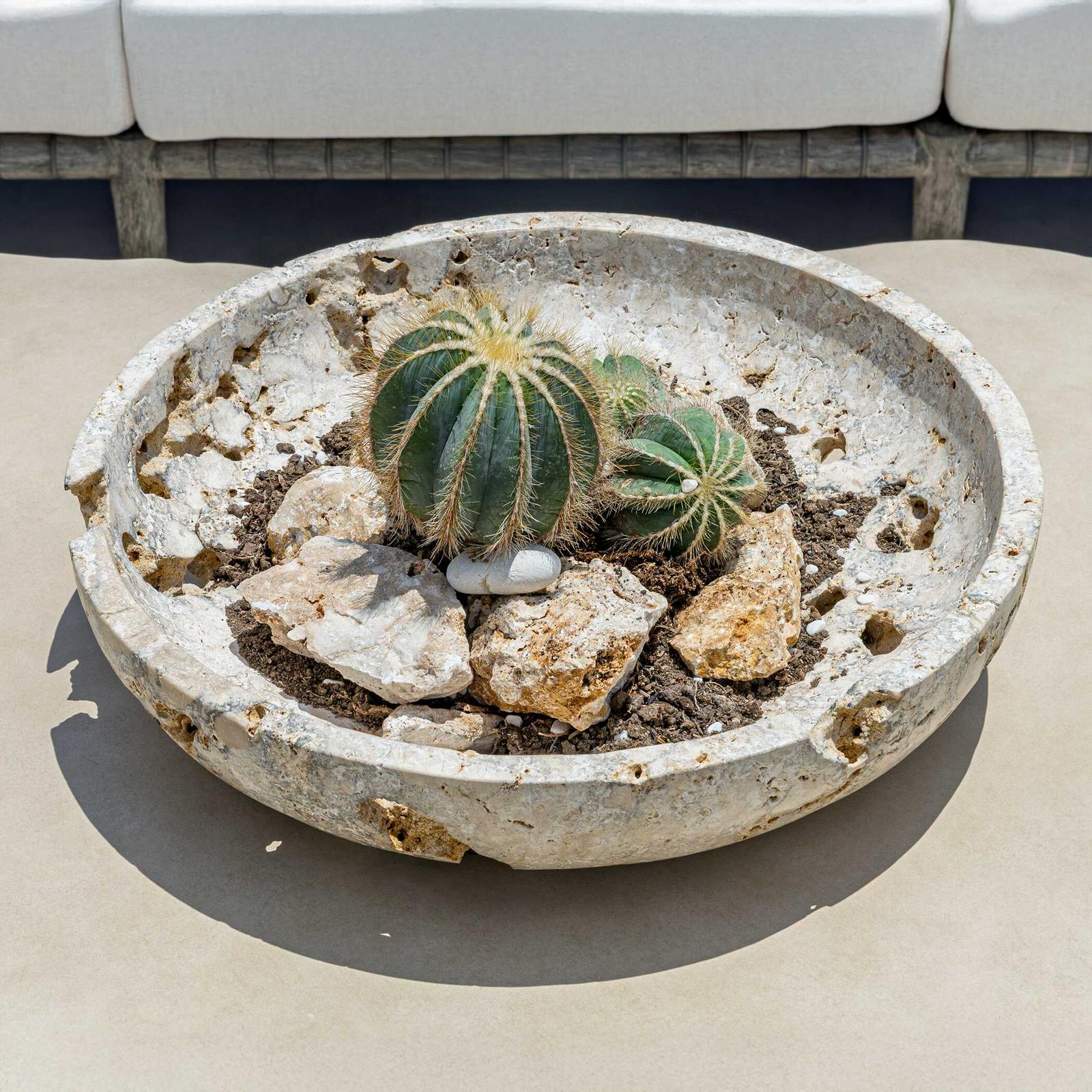 Uttermost Quarried Stone Indoor-Outdoor Bowl