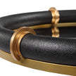 Uttermost Cyprus Black Oval Tray