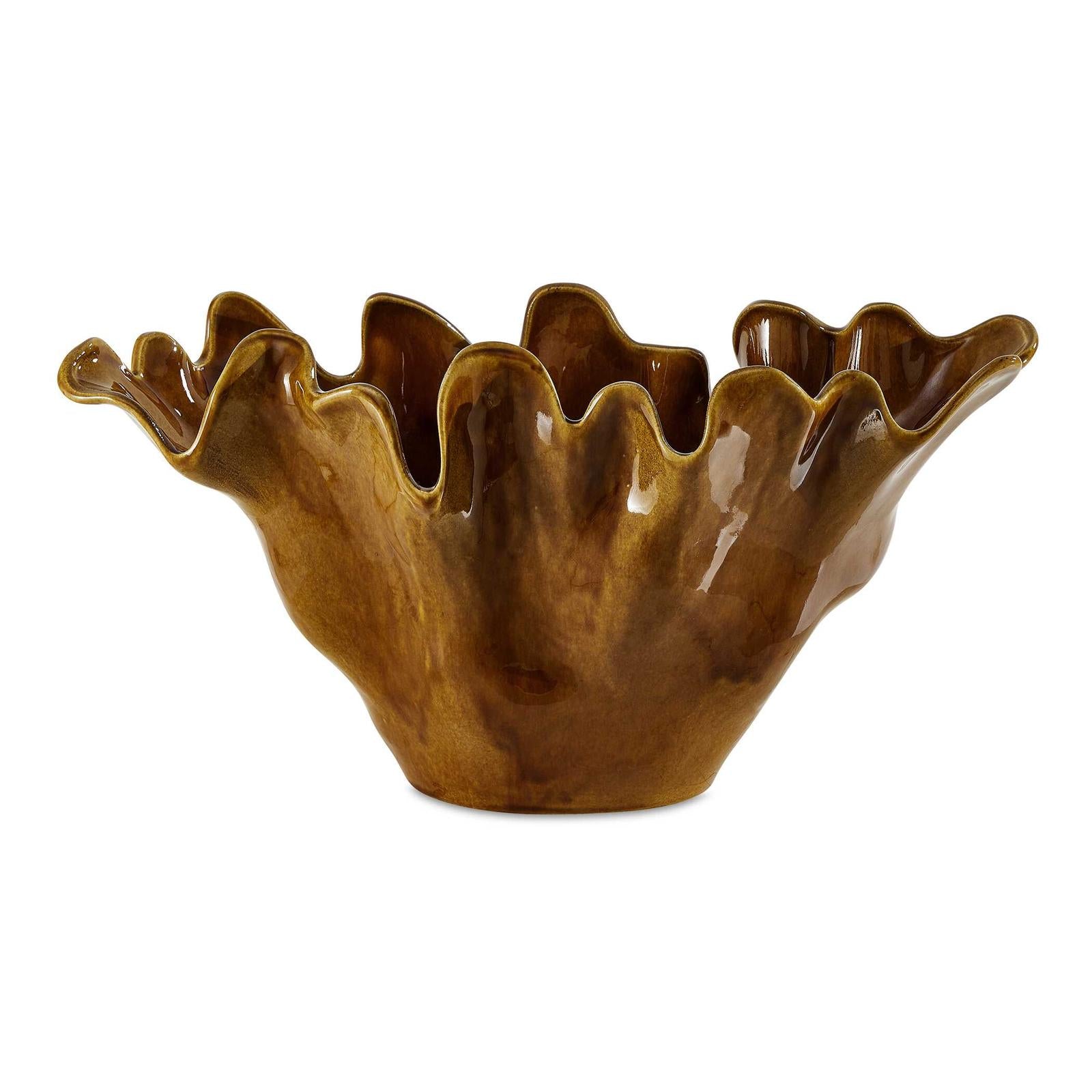 Uttermost Amber Tide Indoor-Outdoor Bowl