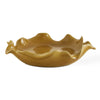 Uttermost Golden Crest Ruffle Indoor-Outdoor Bowl
