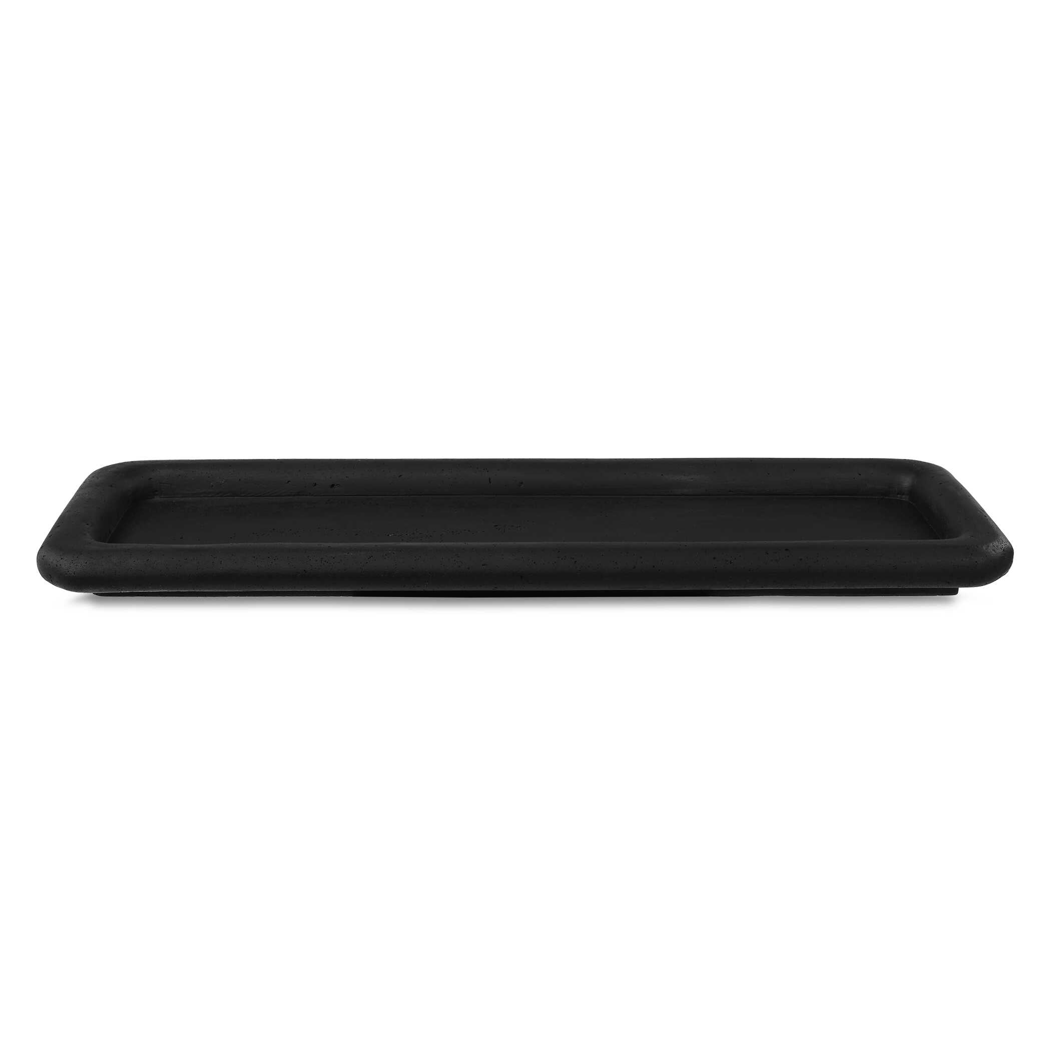 Uttermost Shadowline Indoor-Outdoor Black Tray