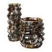 Uttermost Cuoco Glazed Brown Vases - Set of 2