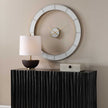 Uttermost Ivory Halo Minimalist Wall Clock