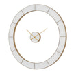 Uttermost Ivory Halo Minimalist Wall Clock
