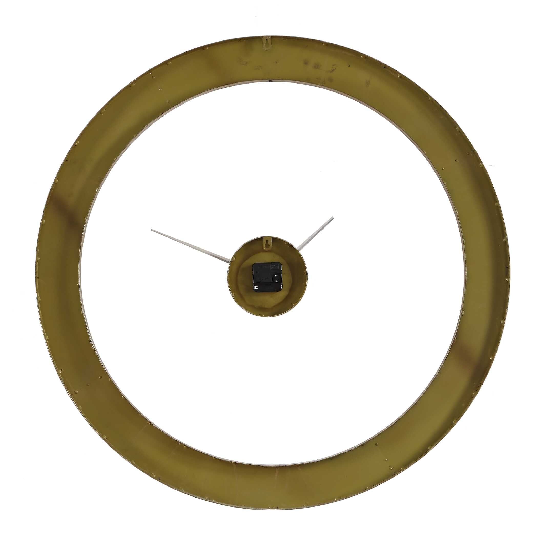 Uttermost Ivory Halo Minimalist Wall Clock