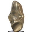 Uttermost Fluid Geometry Gold Sculptures - Set of 2