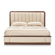 Michael Amini Mason Park Platform Bed with Lift Mechanism - Umber