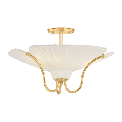 Hudson Valley Lighting Gerhard 3 Light Semi Flush Ceiling Light