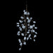 John Richard Churippu Magnolia & Tulip Glass Bronze Vertical Twenty-One Light Chandelier
