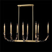 John Richard Hampton Court Eight-Light Horizontal Chandelier