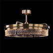 John Richard Sinclair Chandelier with Fan, Brass
