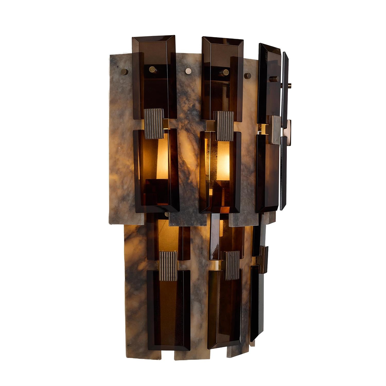 John Richard Tamboril Three-Light Wall Sconce