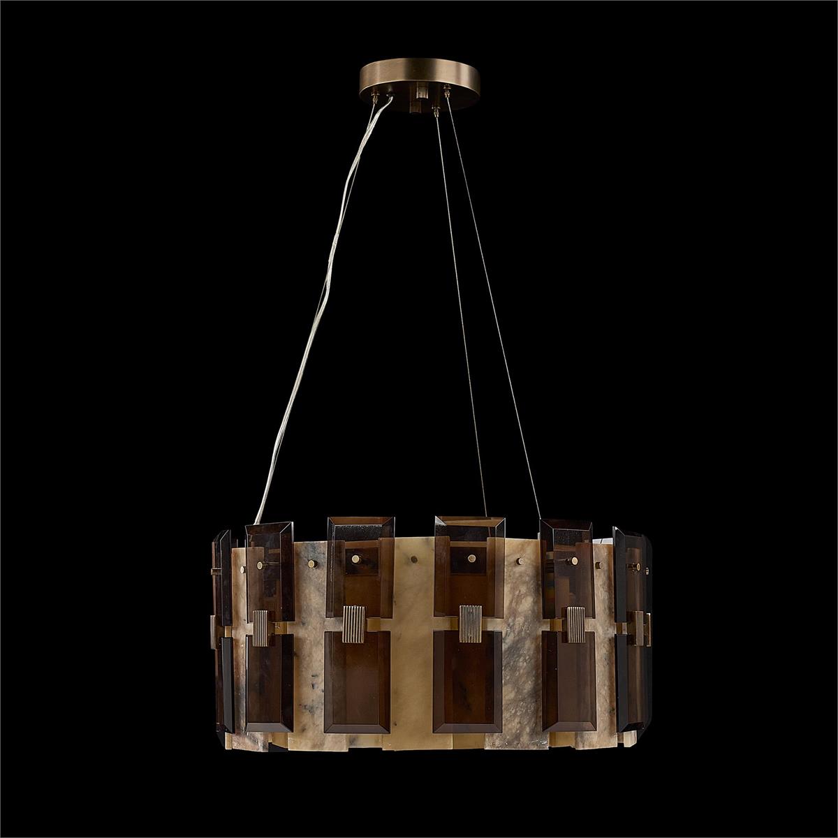 John Richard Tamboril Thirteen-Light Chandelier