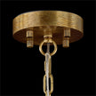 John Richard Melia Sixteen-Light Horizontal Chandelier