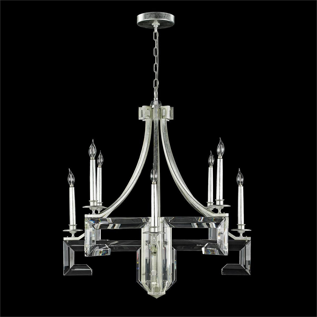 John Richard Lucan Eight-Light Chandelier