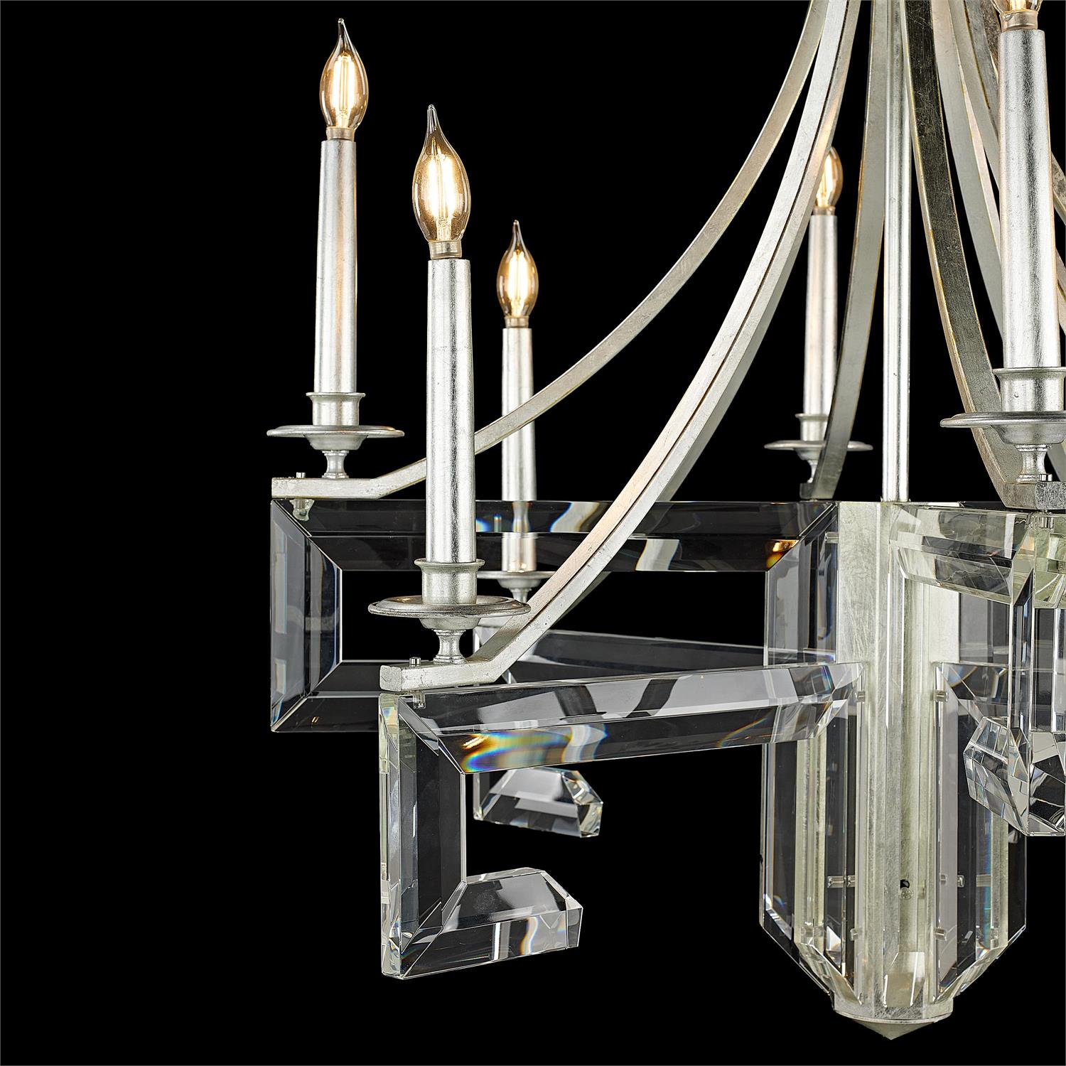 John Richard Lucan Eight-Light Chandelier