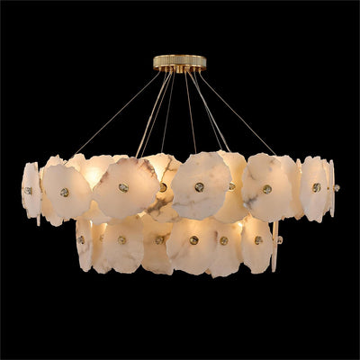 John Richard Montserrat Two-Tier Twenty-Four-Light Chandelier