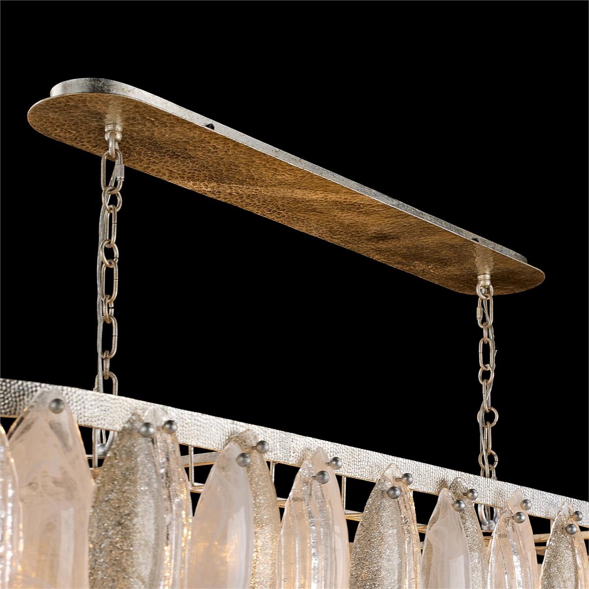 John Richard Aria Twenty-Two-Light Horizontal Chandelier