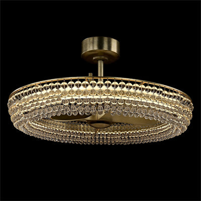 John Richard Ellington Chandelier with Fan