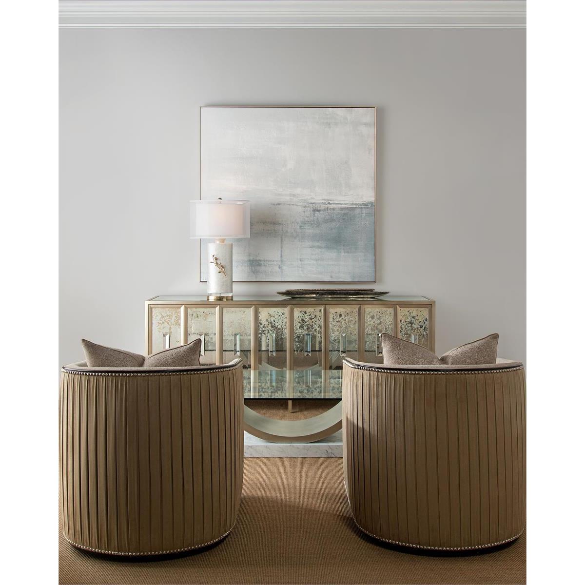 John Richard Sonoma Swivel Chair