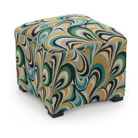 John Richard Curved Ottoman