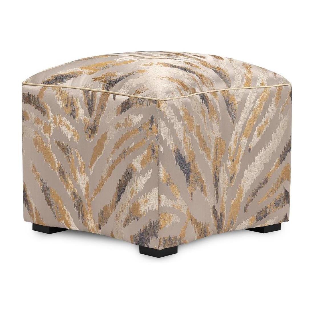 John Richard Curved Ottoman