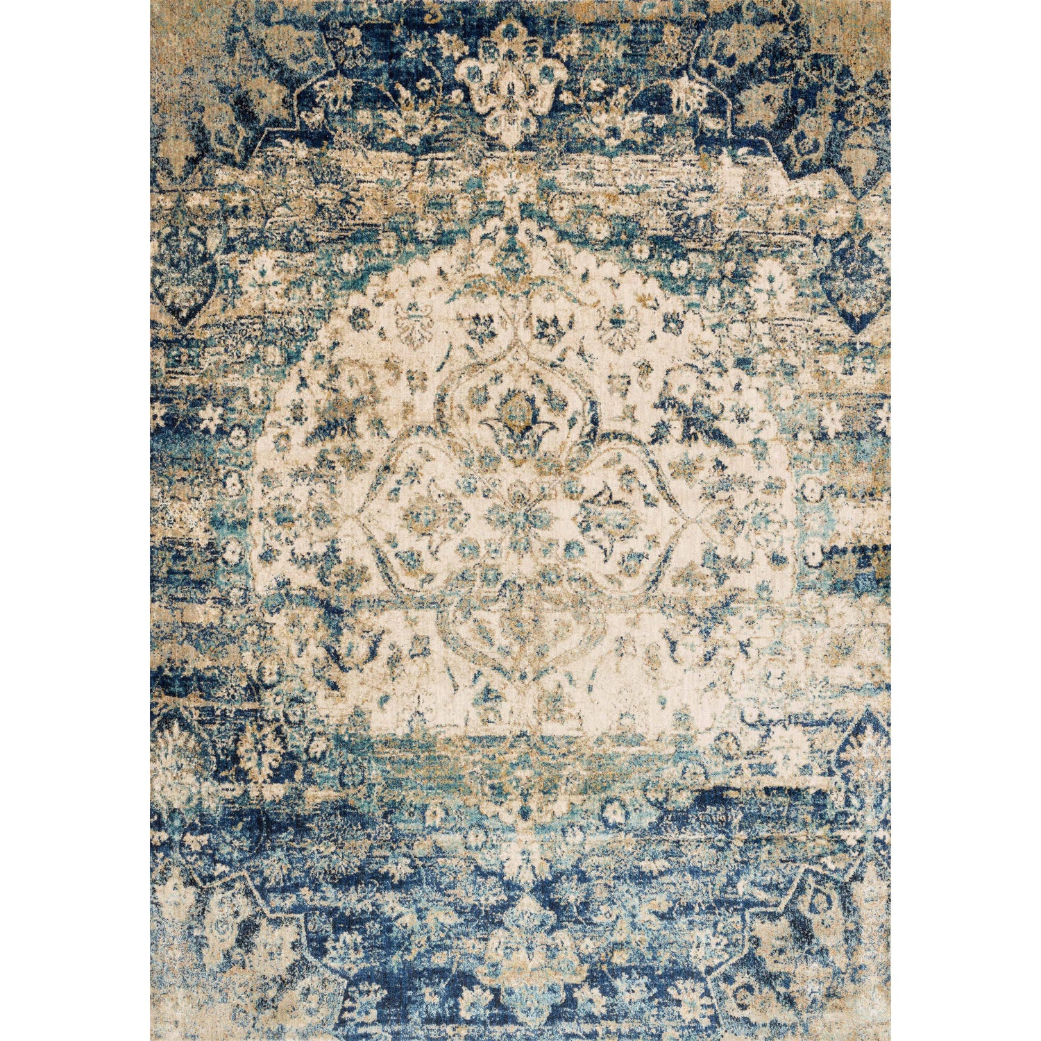 Loloi Anastasia AF-06 Blue / Ivory Rug