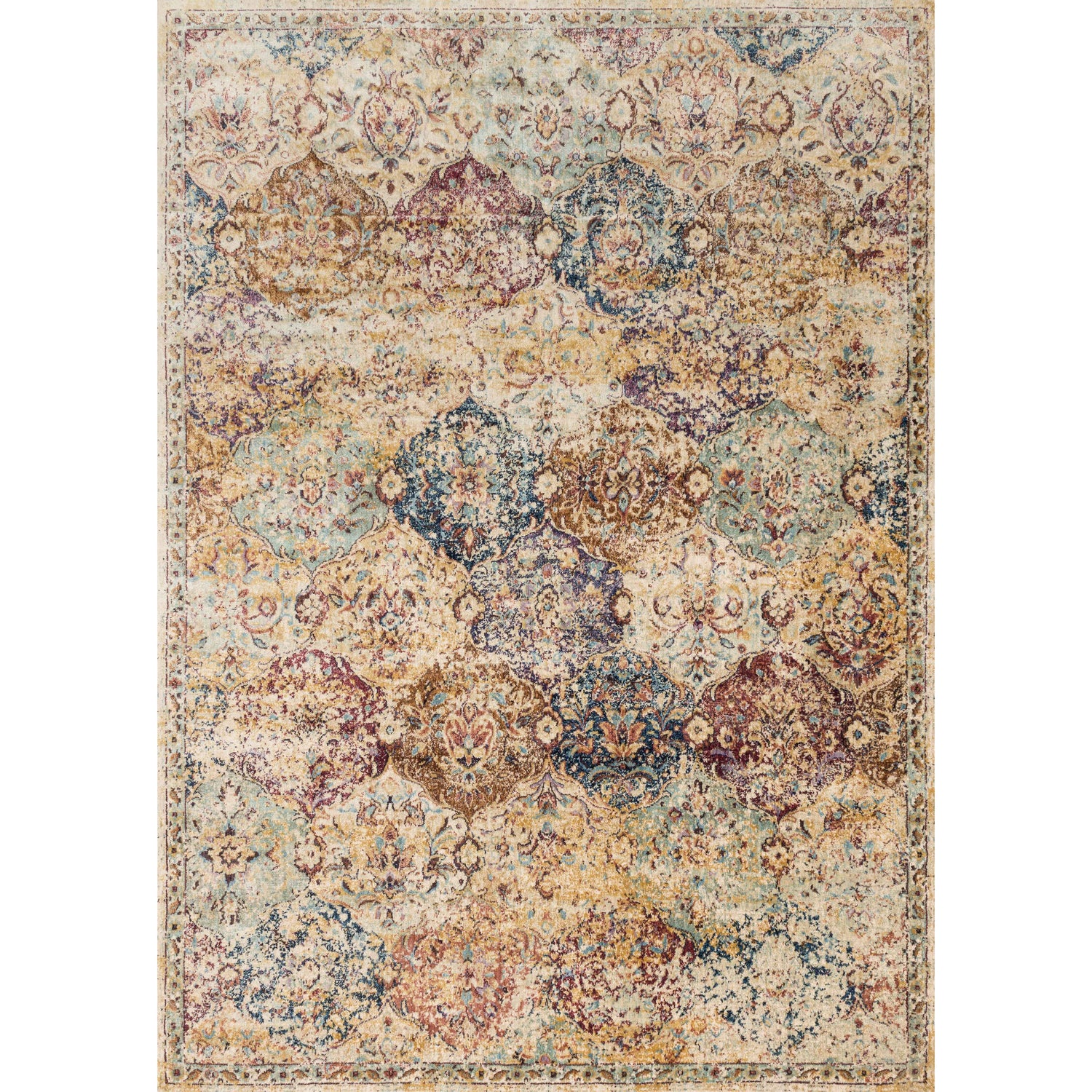 Loloi Anastasia AF-12 Ivory / Multi Rug
