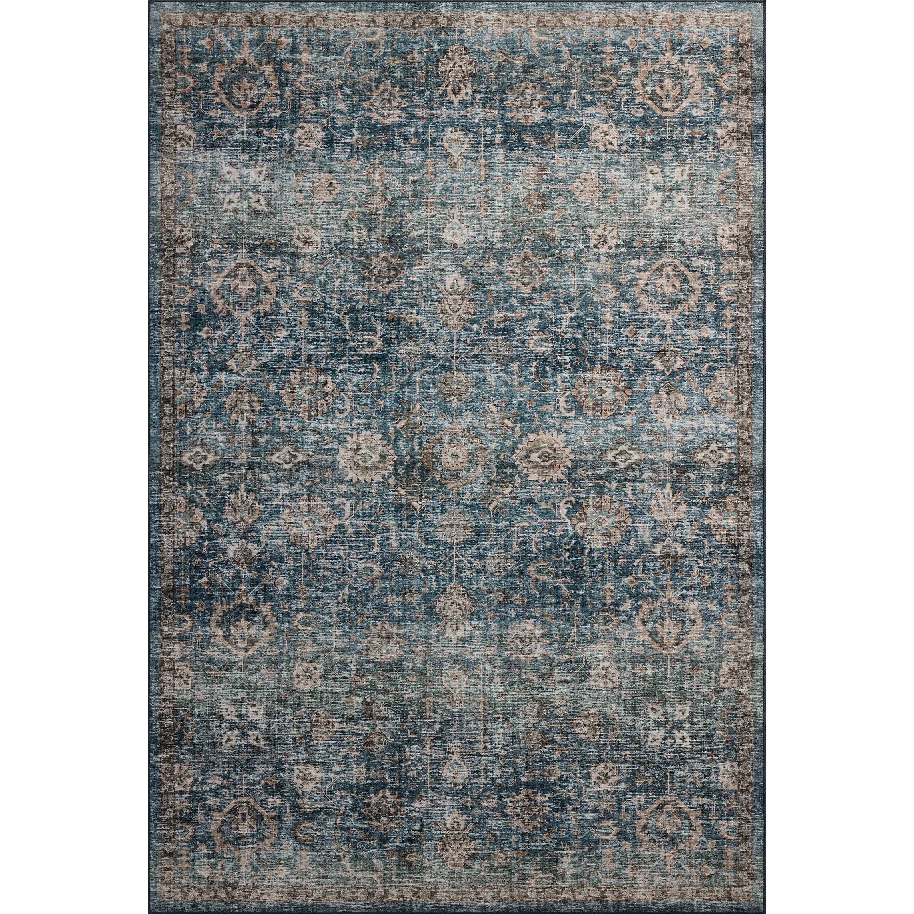 Loloi II Anniston ANS-02 Lagoon / Natural Rug