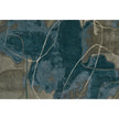 Feizy Anya 8885F Transitional Abstract Rug in Blue/Gray/Ivory