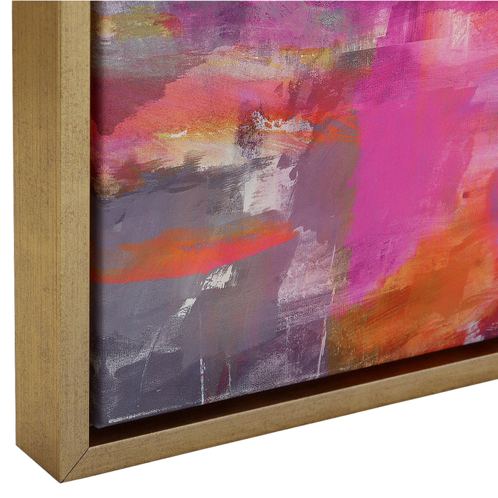 Uttermost Color Theory Framed Abstract Art - Set of 2
