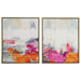 Uttermost Color Theory Framed Abstract Art - Set of 2